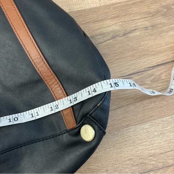 Fossil Ava PVC Leather Expandable Shopper Tote Bag - Picture 12 of 13